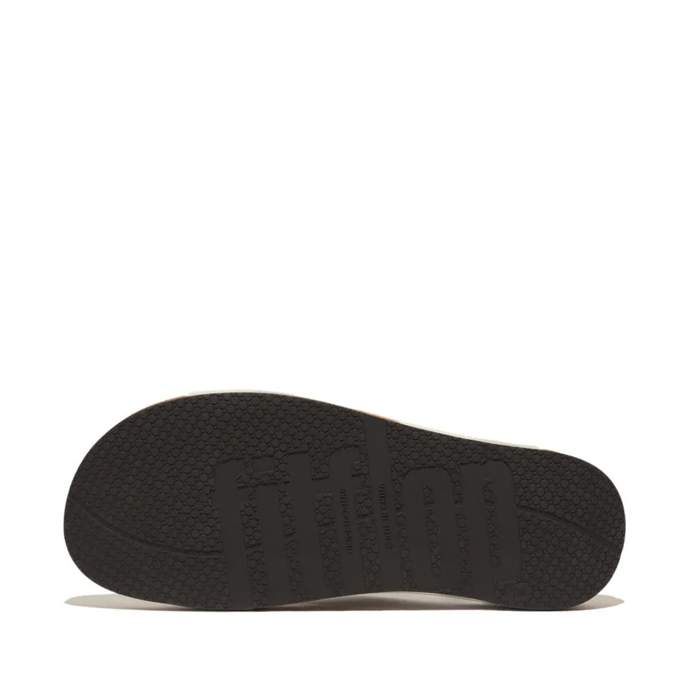 รองเท้าแตะ ผู้ชาย รุ่น iQUSHION MEN'S LEATHER CROSS SLIDES