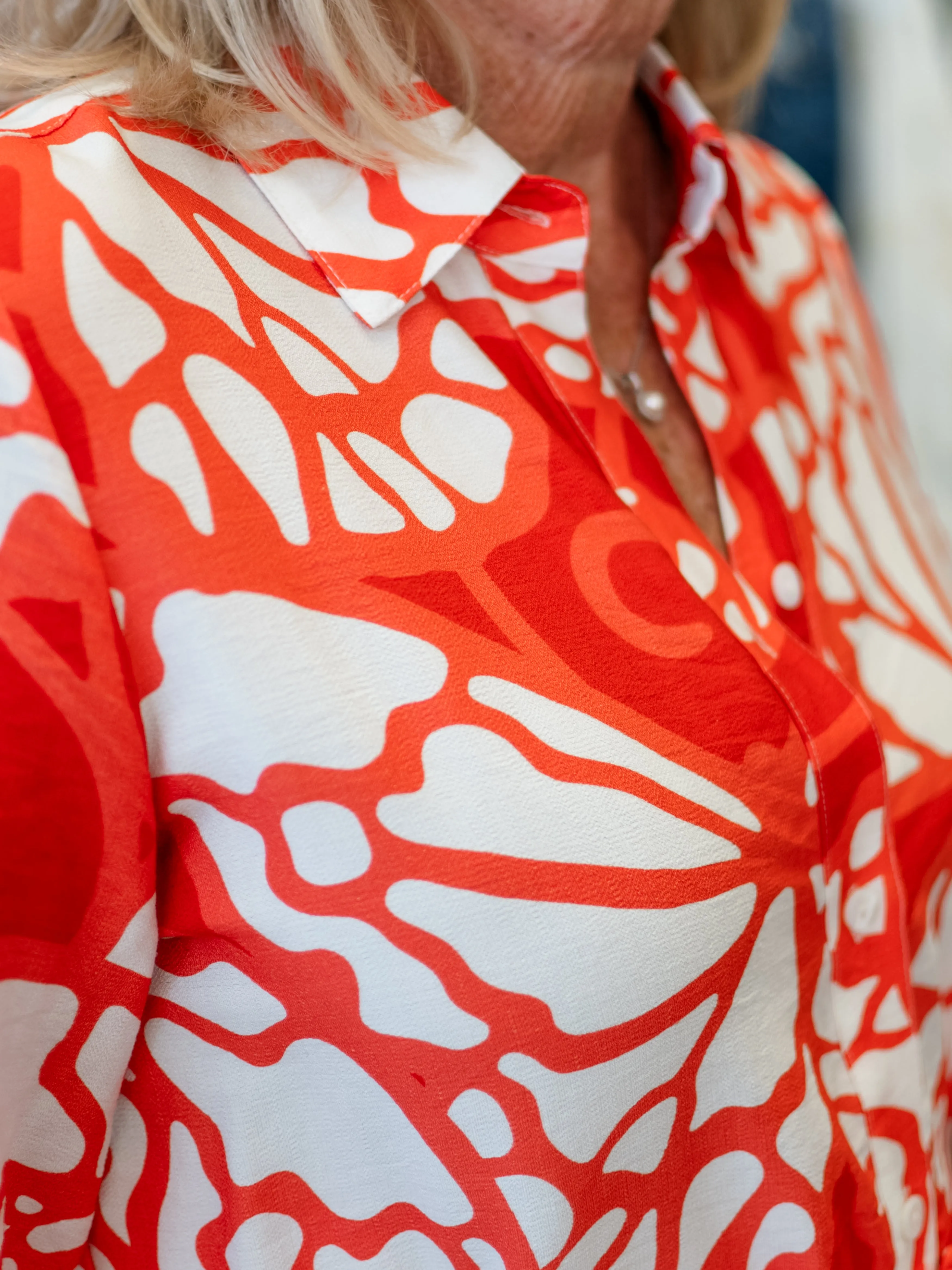 Abstract Tiered Maxi Dress by Boho Chic