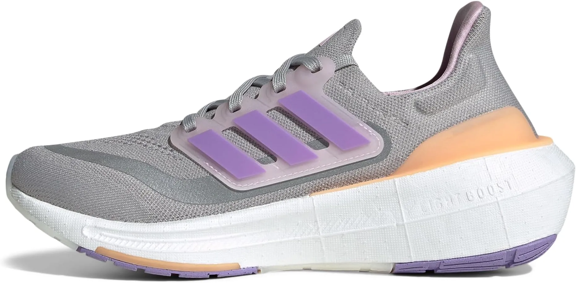 adidas Ultraboost Light Grey/Violet Fusion/Acid Orange