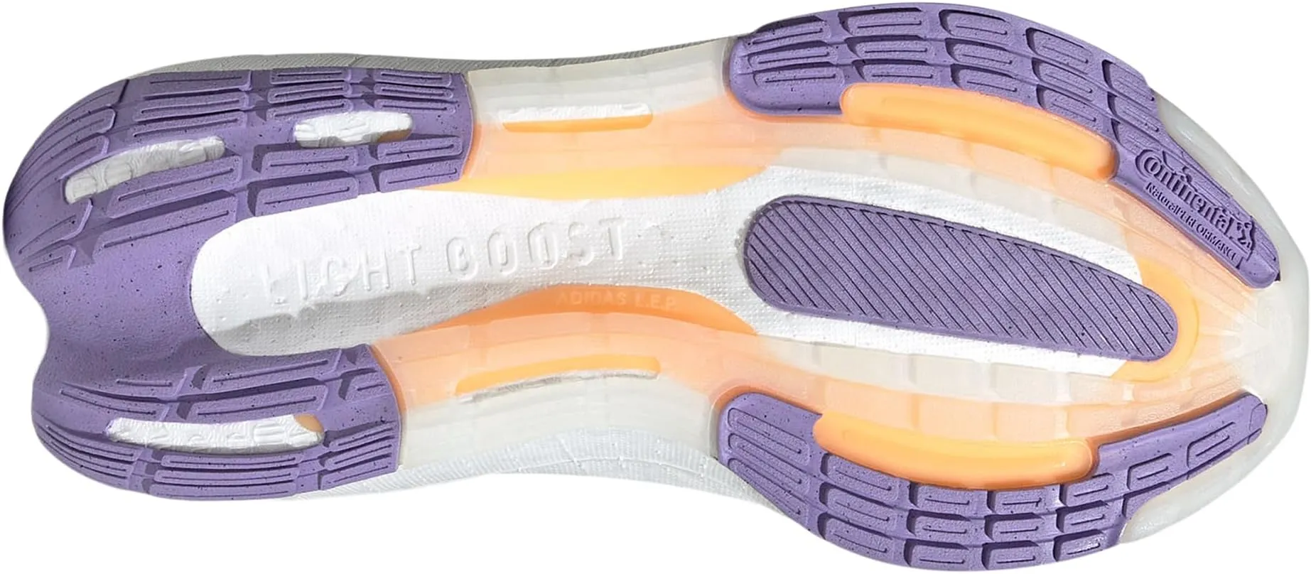 adidas Ultraboost Light Grey/Violet Fusion/Acid Orange