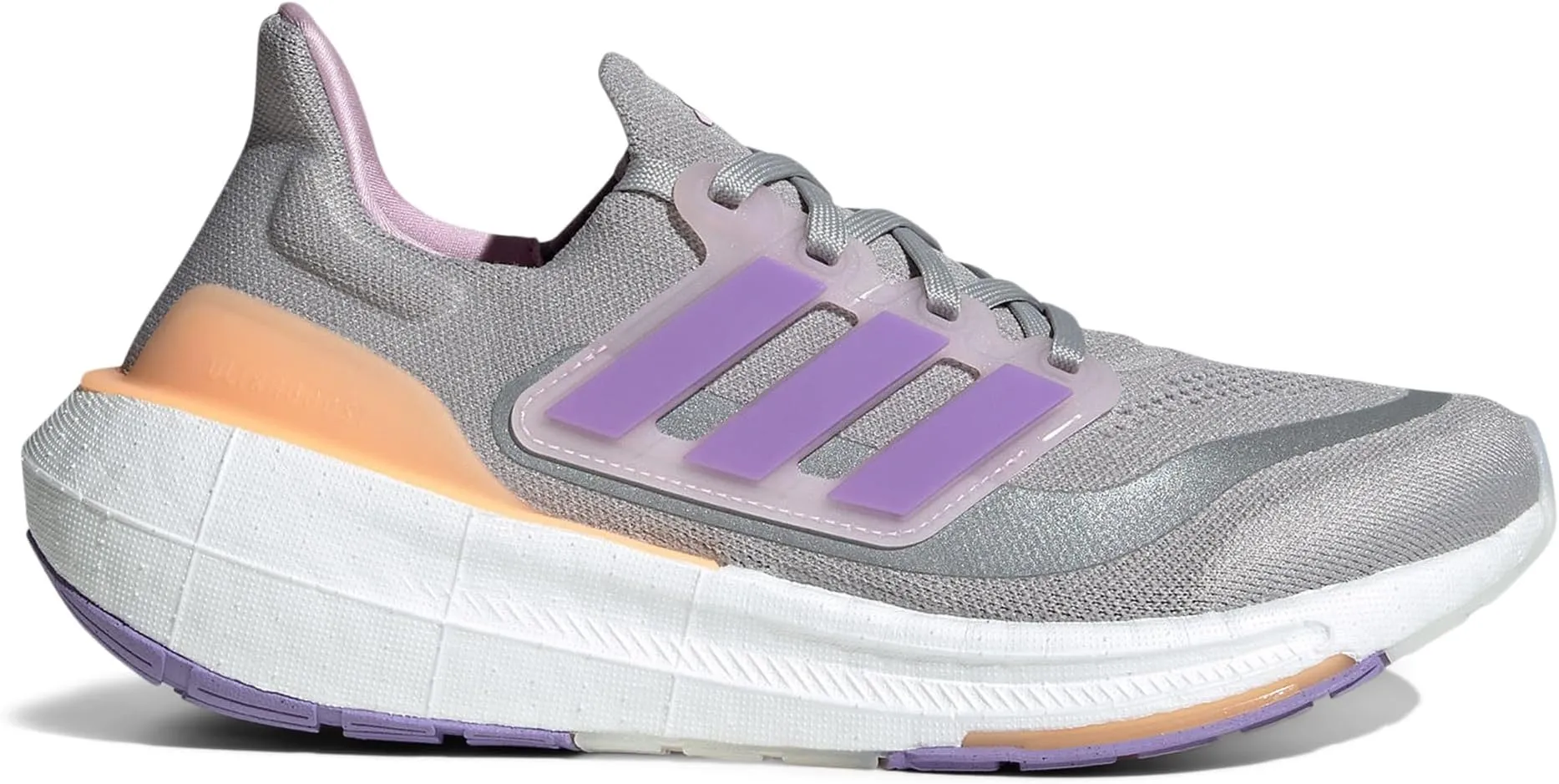 adidas Ultraboost Light Grey/Violet Fusion/Acid Orange