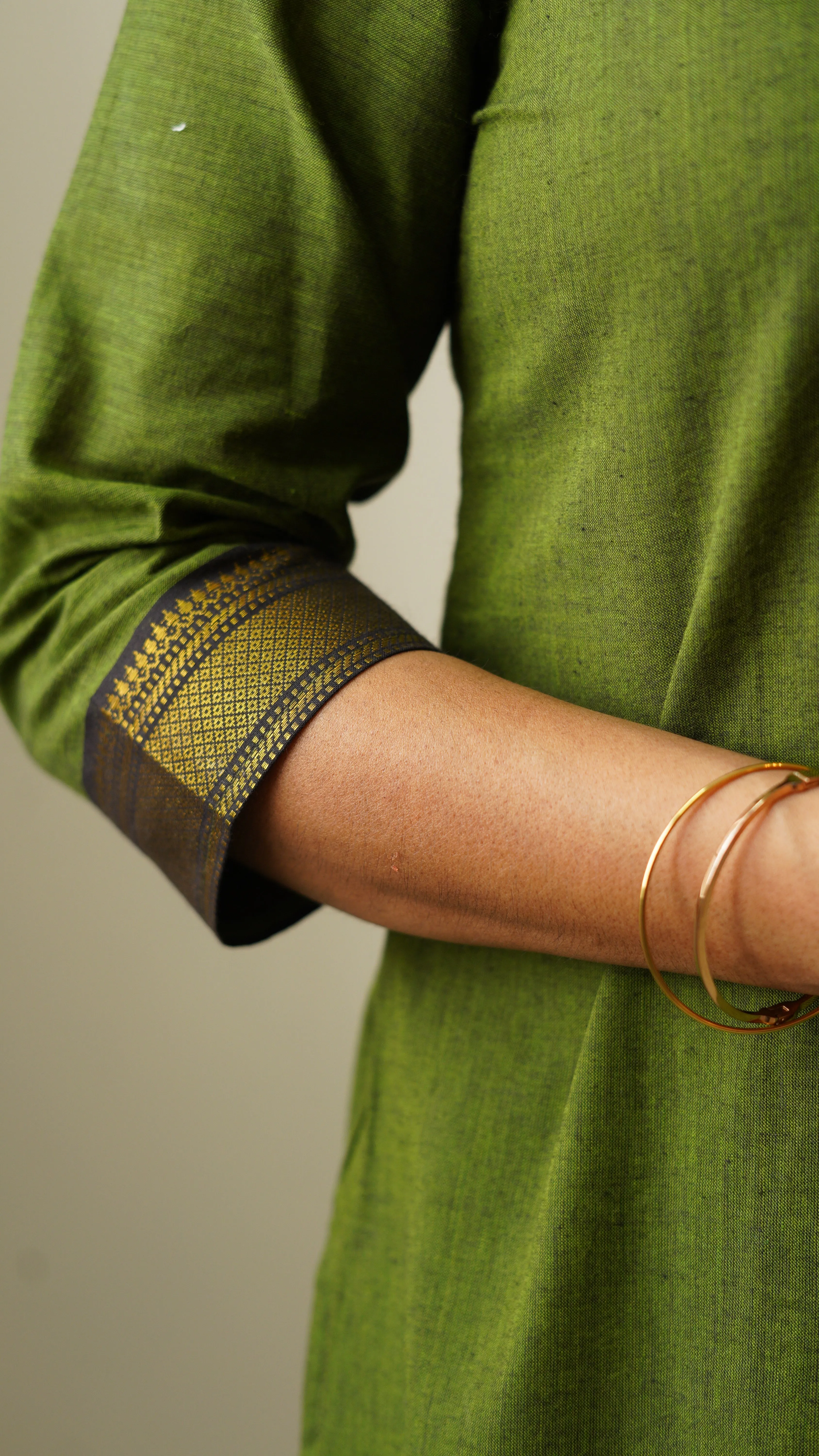 Alani Green Mangalgiri Co-Ord set