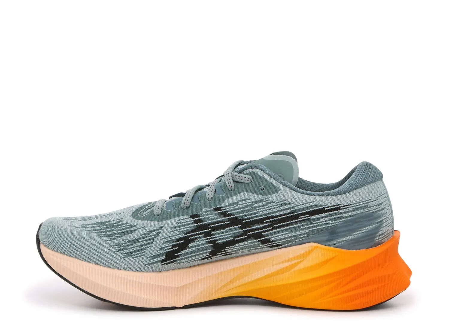 Asics Novablast 3 sneakers, light blue/orange