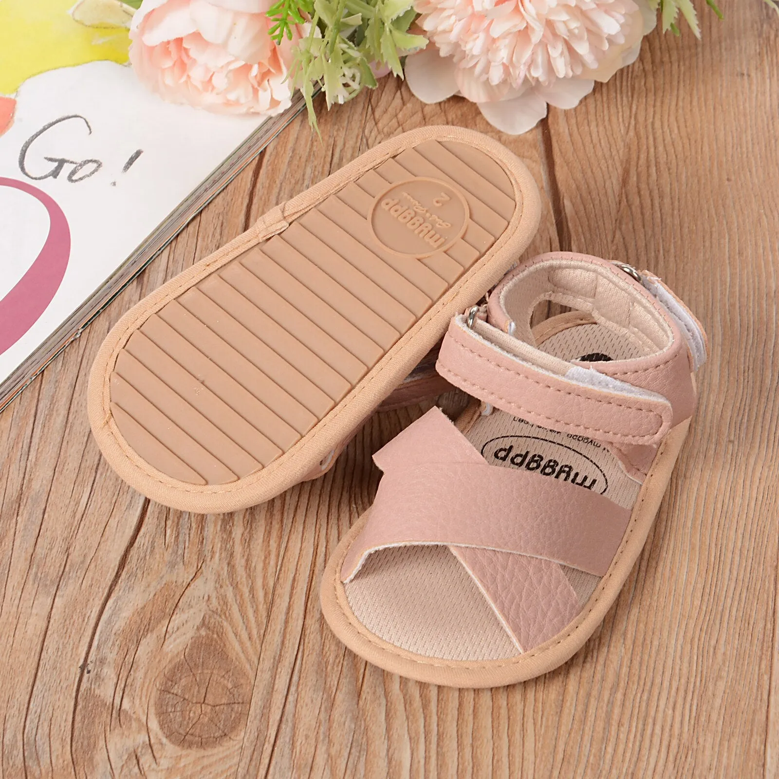 Baby Boys & Girls Leather Sandals