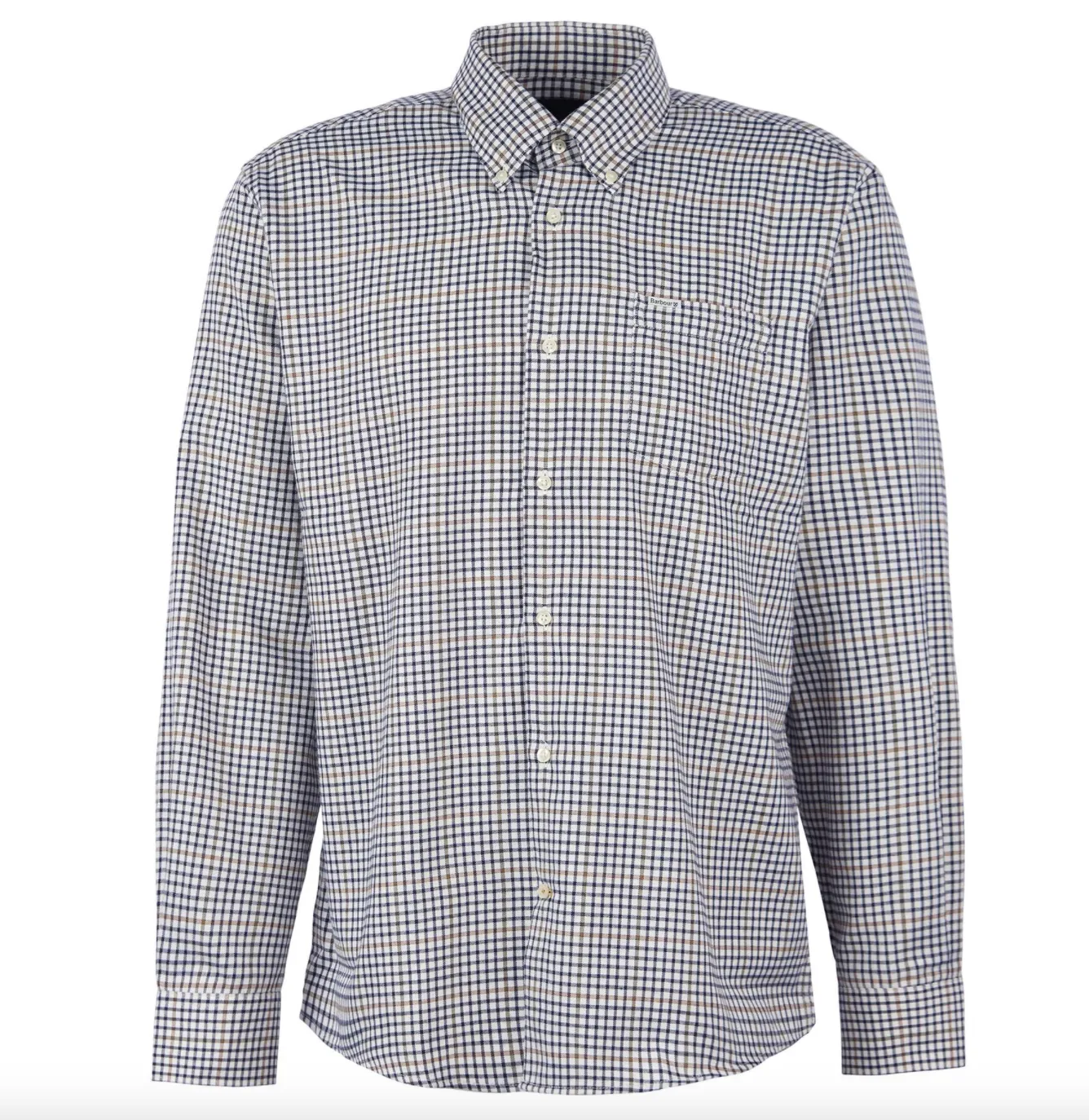 Barbour Henderson Thermo Weave Shirt - Whisper WHT