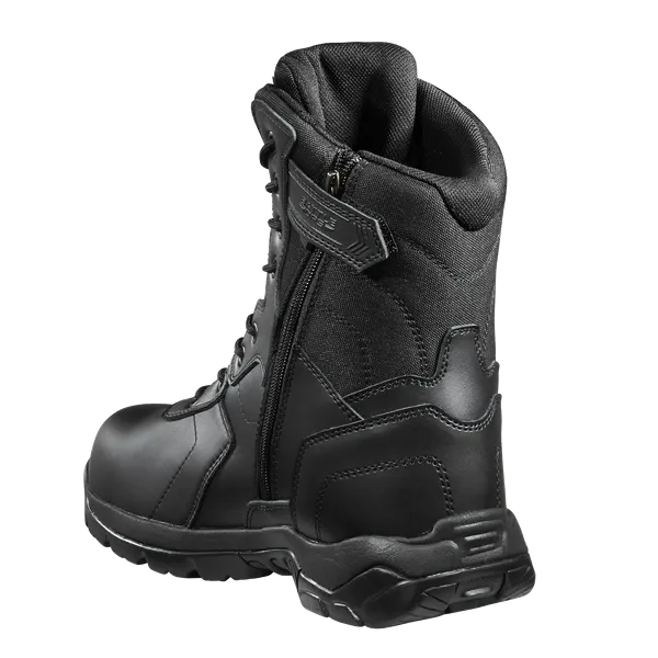 Black Diamond 8-Inch Side Zip Waterproof Tactical Boot w/ Composite Safety Toe