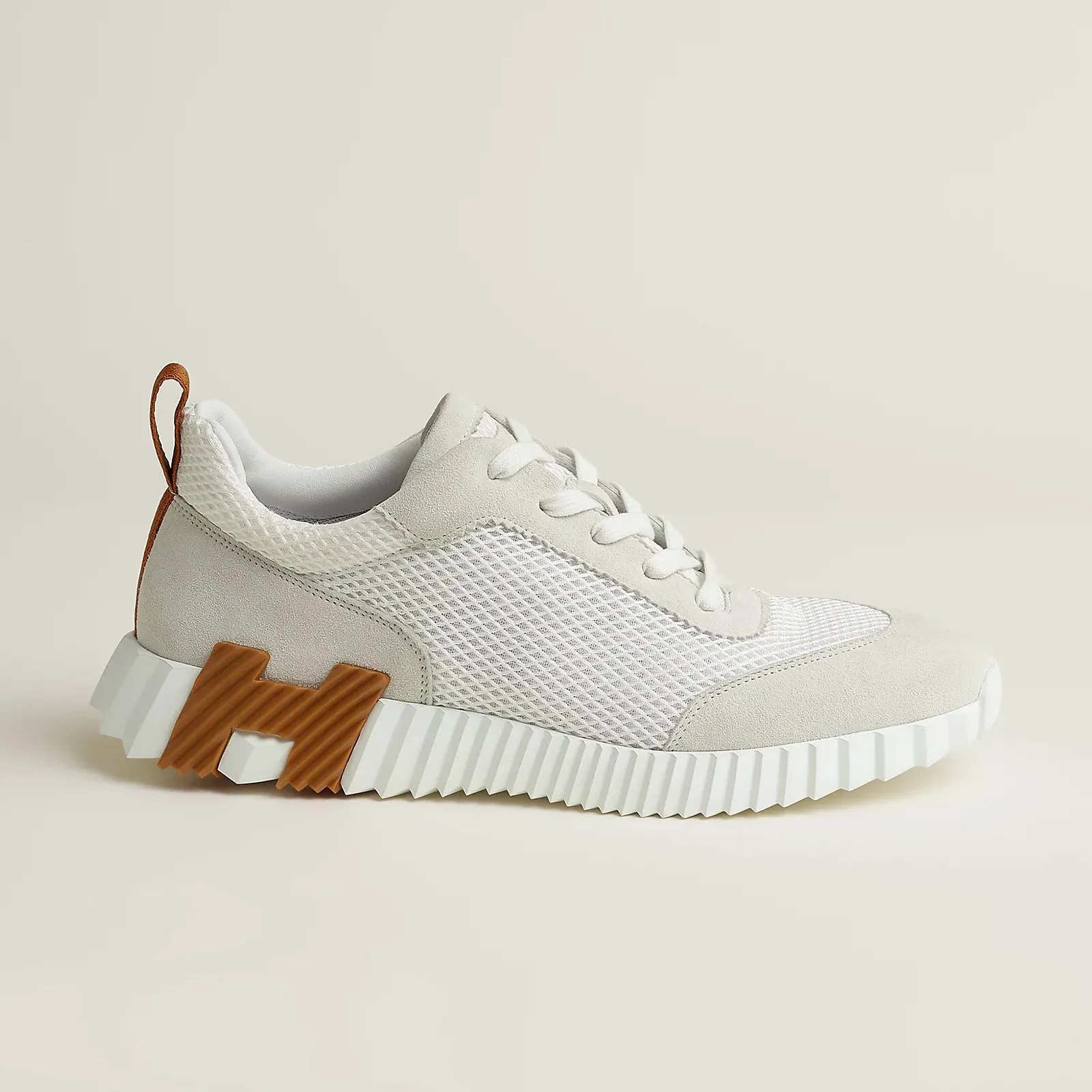 Bouncing Sneakers - White Brown