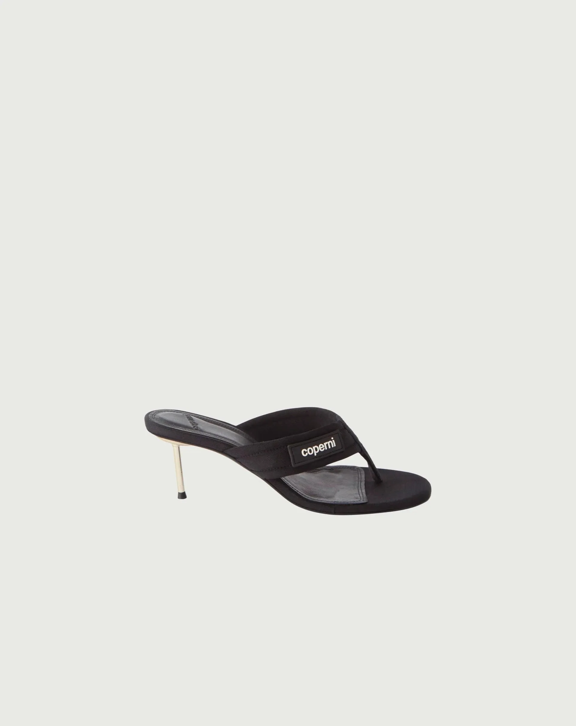 BRANDED THONG SANDAL