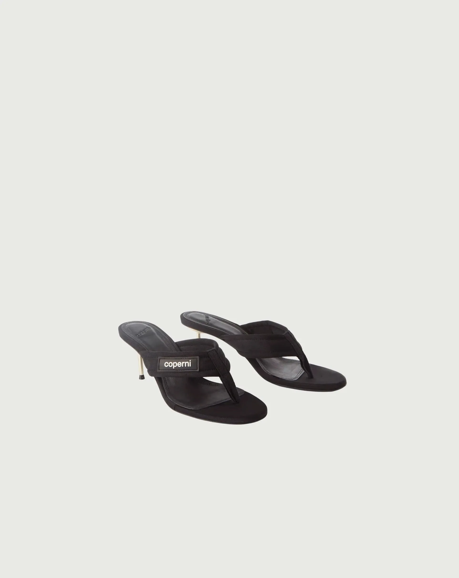 BRANDED THONG SANDAL