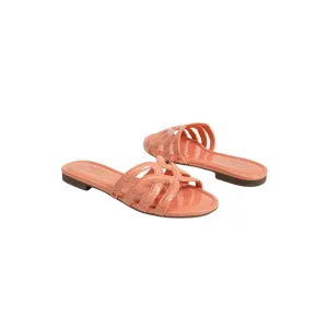 Circus NY Cat Slide Sandal Tangerine Final Sale