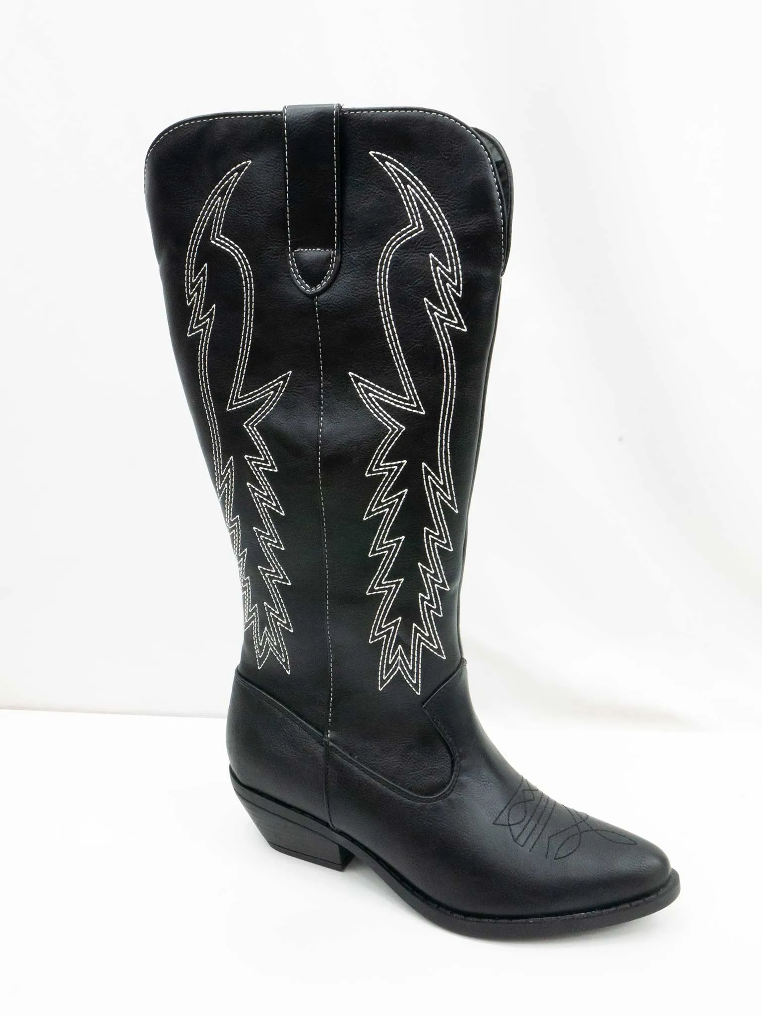 Classic Black Western Boots