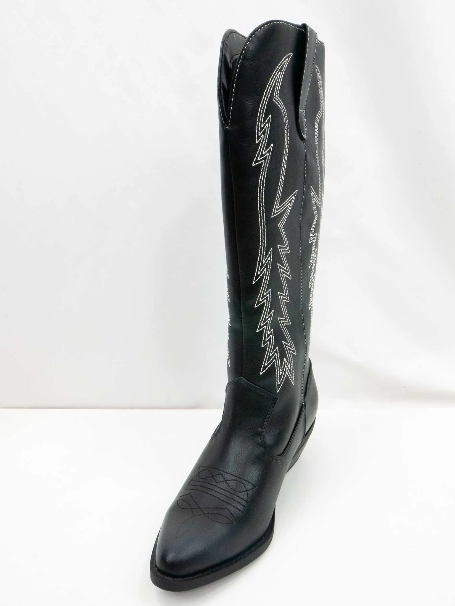 Classic Black Western Boots