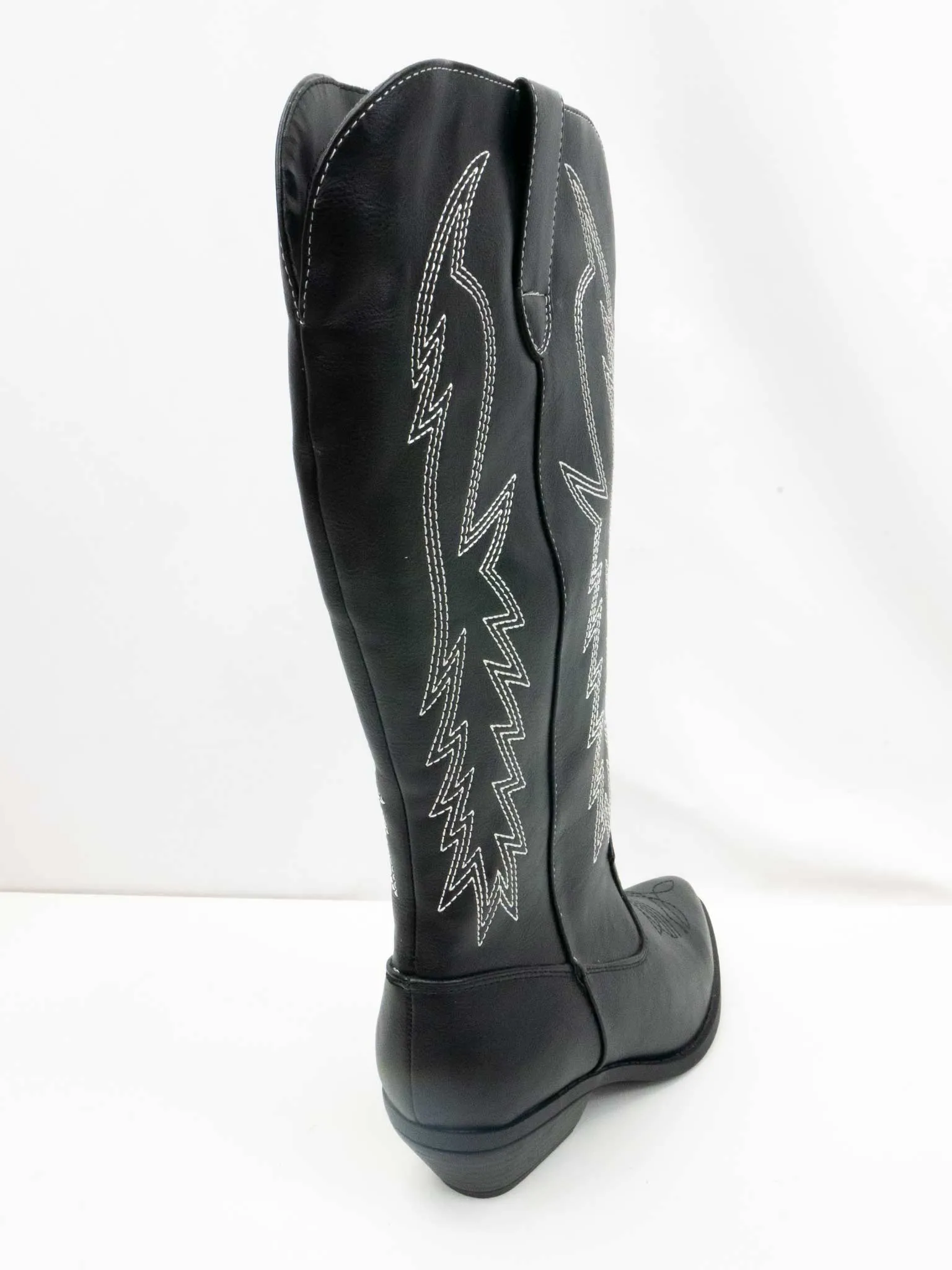 Classic Black Western Boots