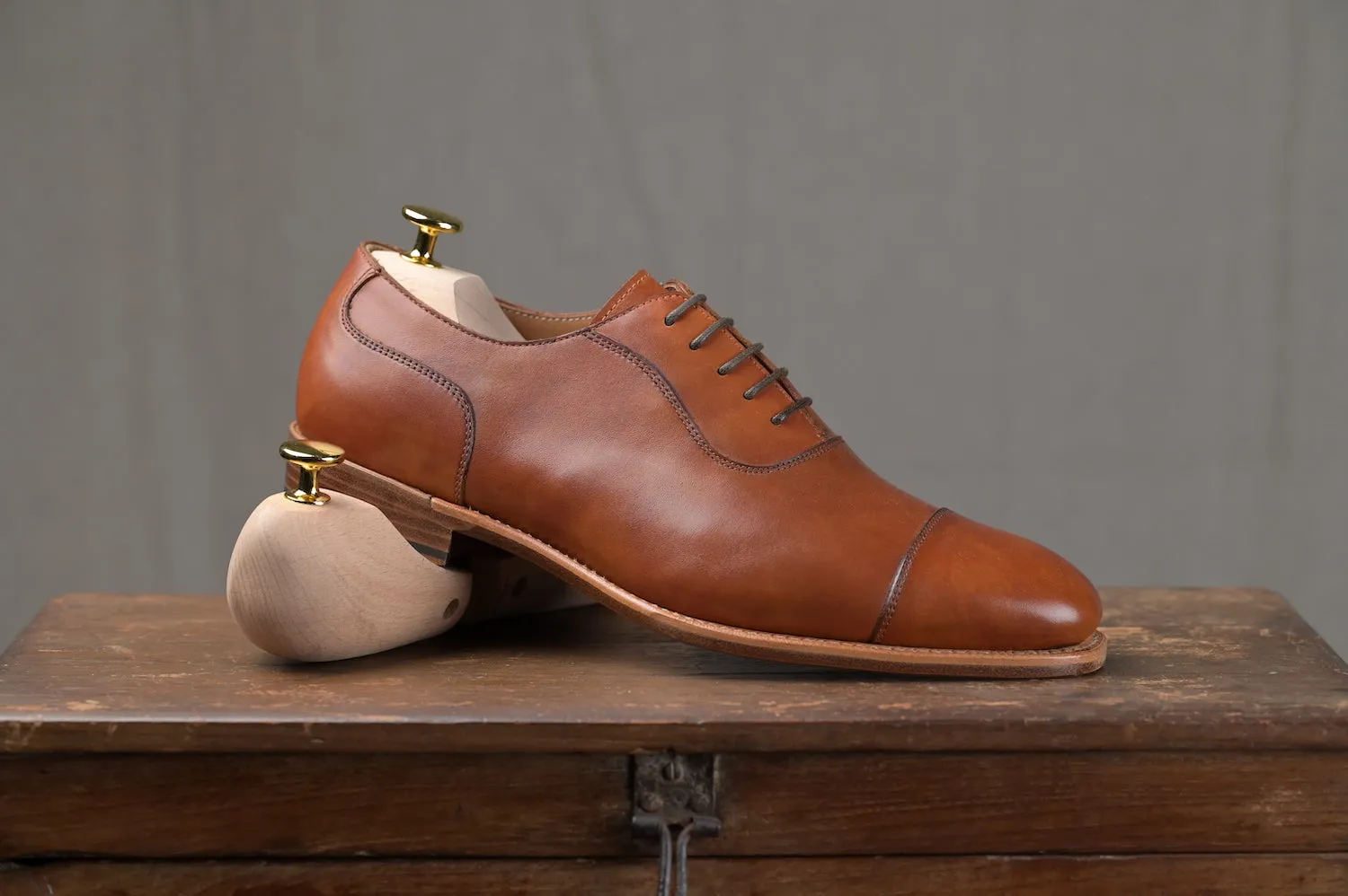 CLINT Cap Toe Oxfords
