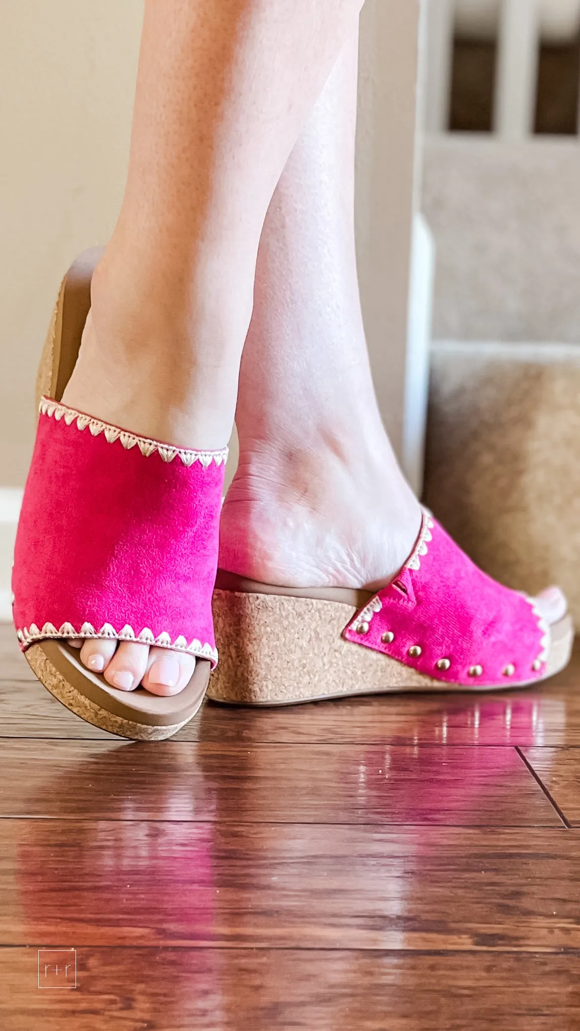 Corkys Stitch N Slide in Fuchsia