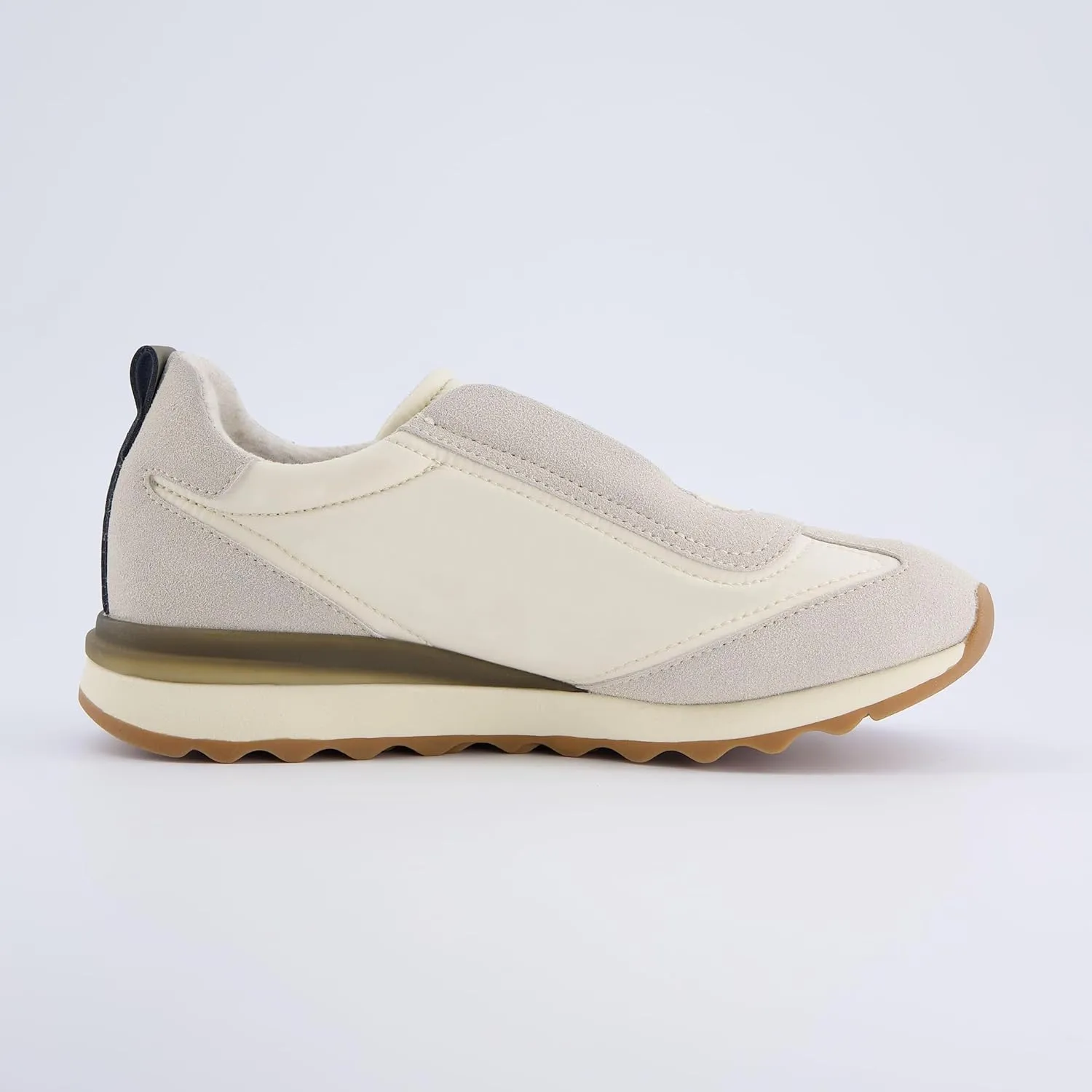 CUSHIONAIRE Women's Zanie Slip on Nylon Sneaker  Comfort Foam, Wide Widths Available