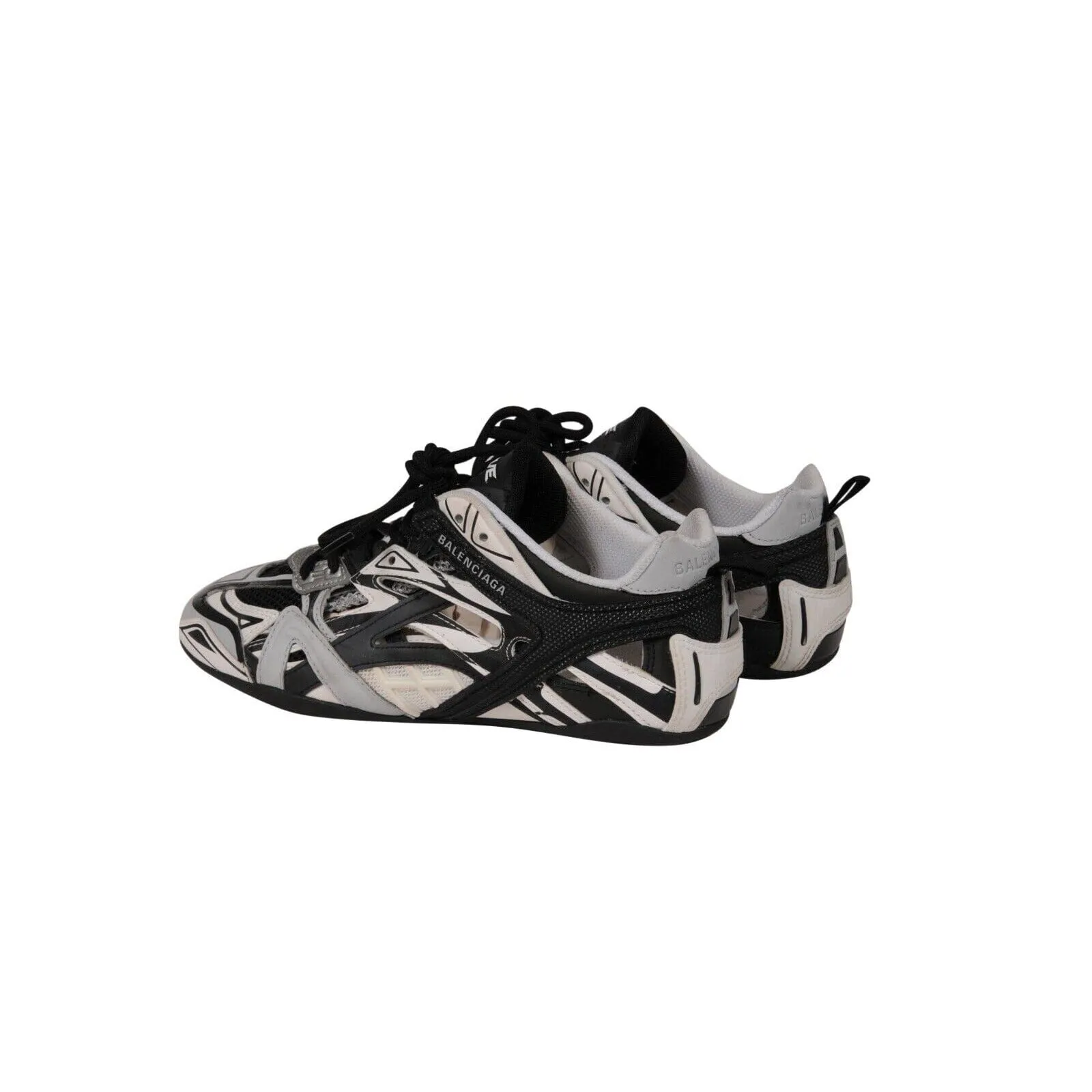 Drive Sneakers US 7 EU 37 Light Gray Black White Trainers