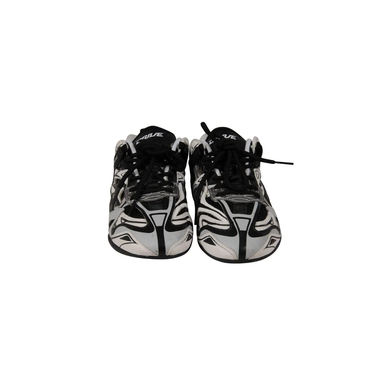 Drive Sneakers US 7 EU 37 Light Gray Black White Trainers