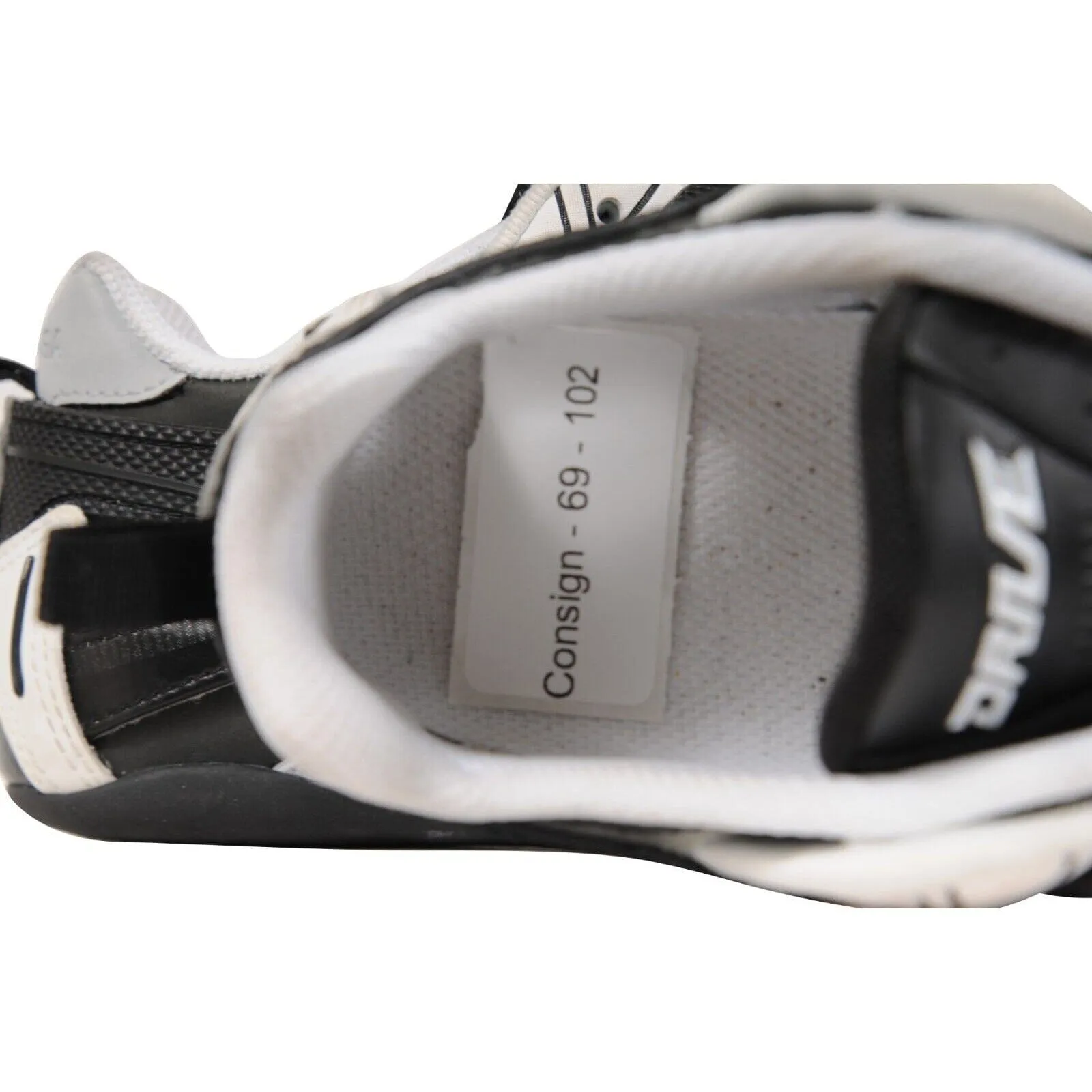 Drive Sneakers US 7 EU 37 Light Gray Black White Trainers