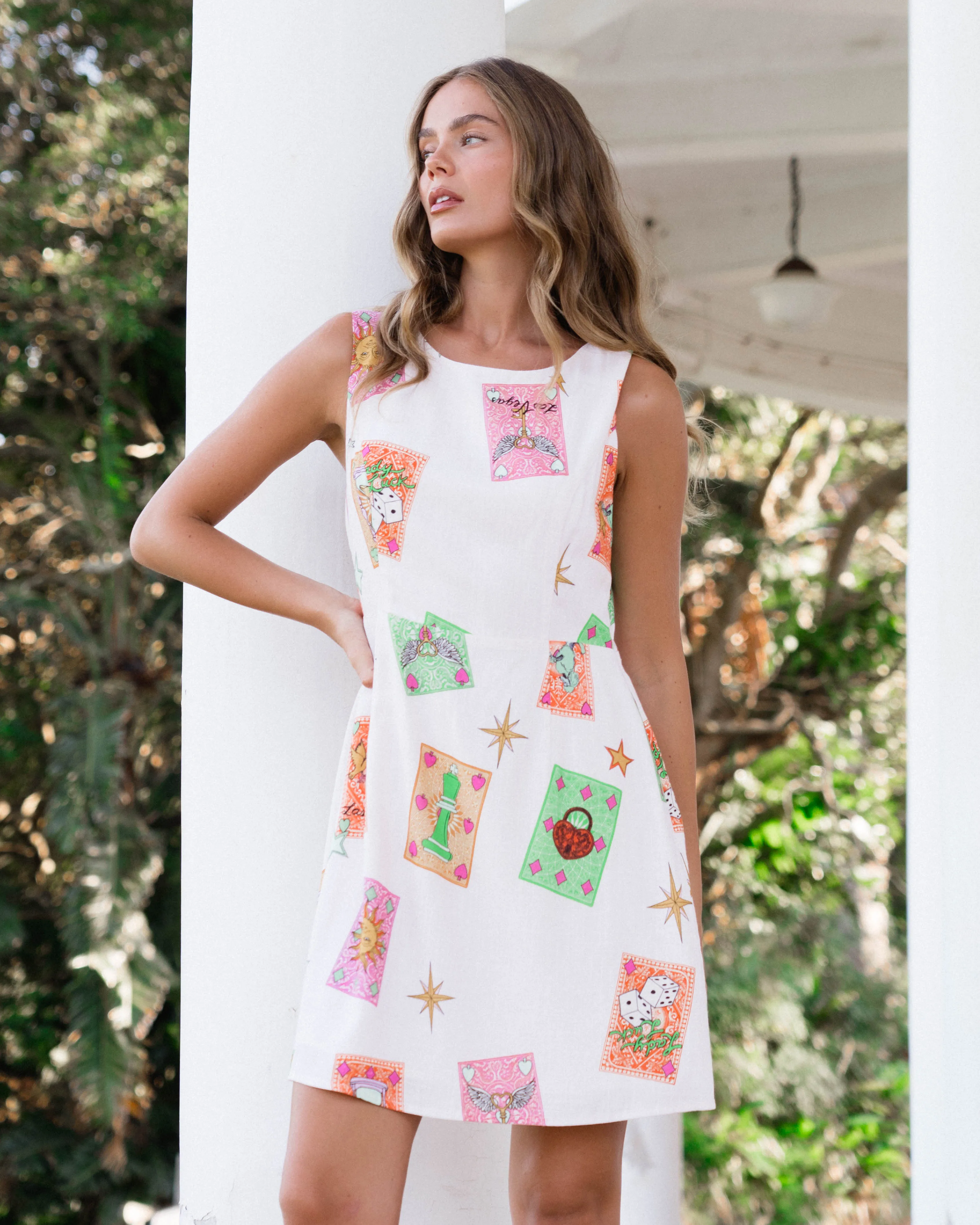 Ebby and I - Sleeveless Yoshida Shift Dress