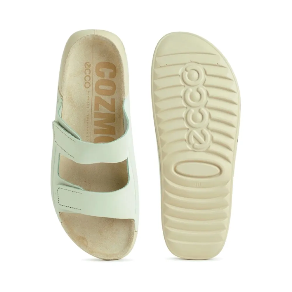 Ecco Women's Cozmo Slide Sandal in Matcha Green