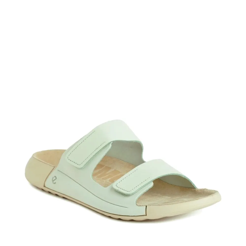 Ecco Women's Cozmo Slide Sandal in Matcha Green