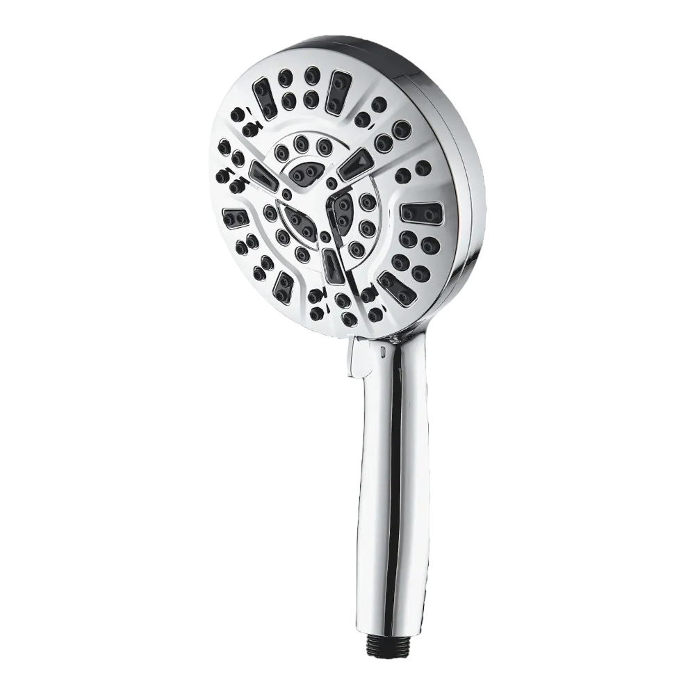 EcoLux 10 Mode High Pressure Shower Head (Filtered) Chrome Add-on