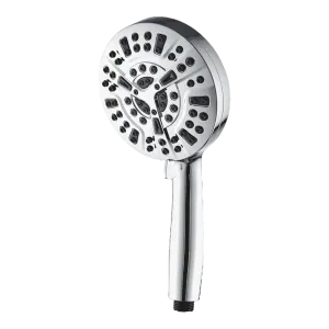 EcoLux 10 Mode High Pressure Shower Head (Filtered) Chrome Add-on