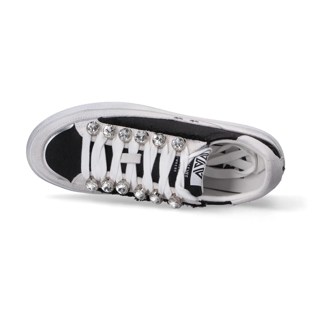 Emanuelle Vee sneaker nylon nero
