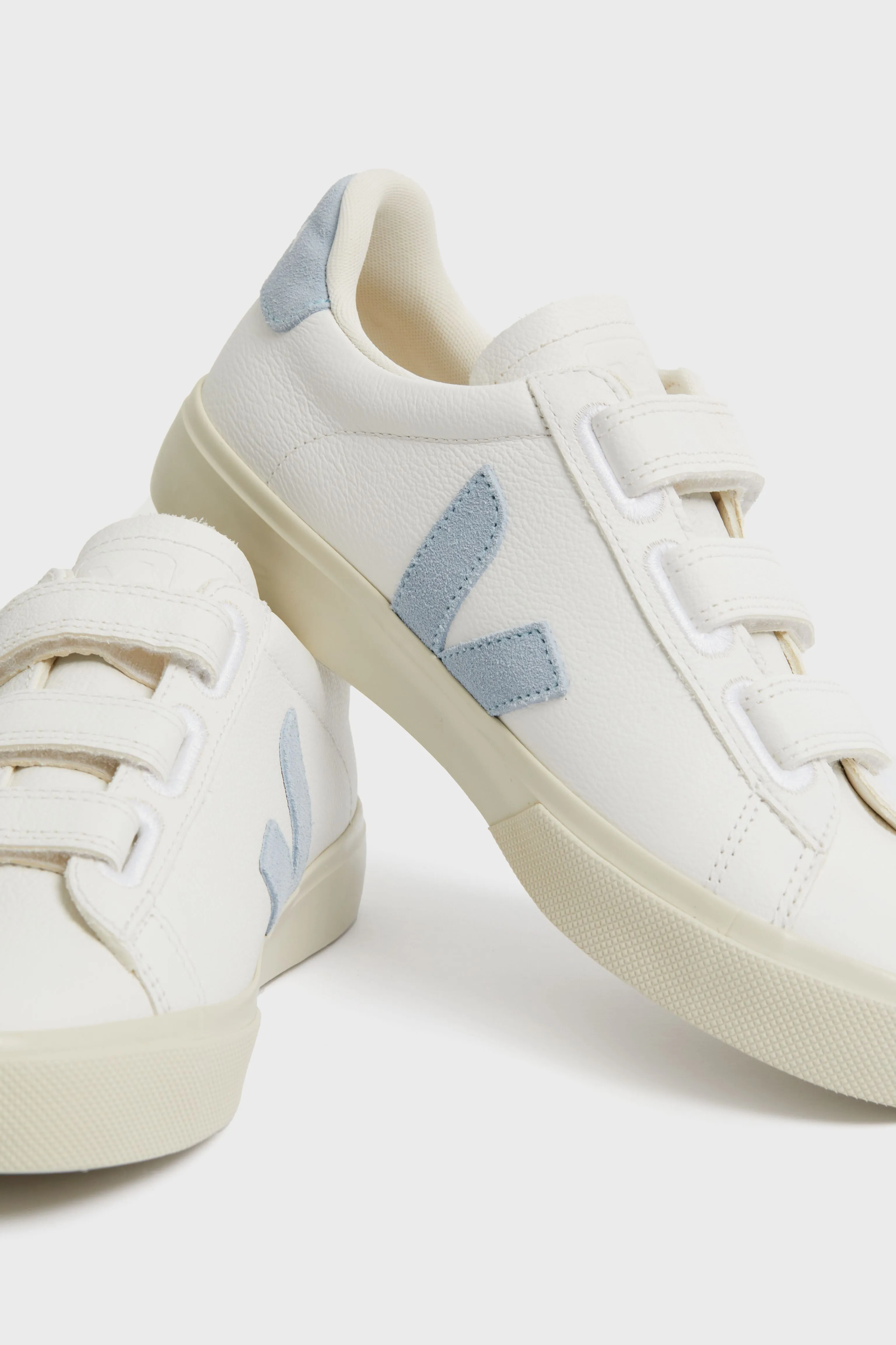 Extra White Steel Blue Recife Logo Sneakers