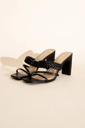 FS CLEARANCE CARMEN-S Braided Strap Sandal Heels