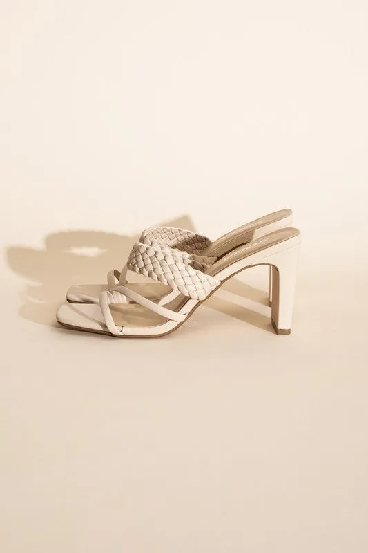 FS CLEARANCE CARMEN-S Braided Strap Sandal Heels