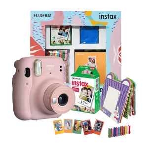 Fujifilm Instax Mini 11 Delight Box (Blush Pink) With 10 Instant Films