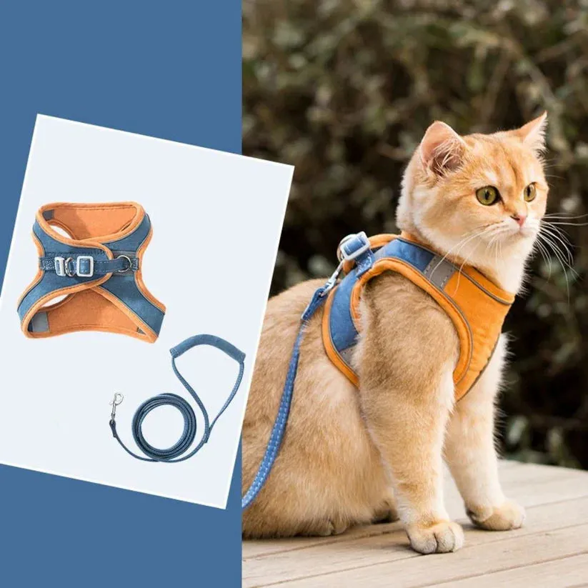 FurryLead Cat Harness And Leash Set