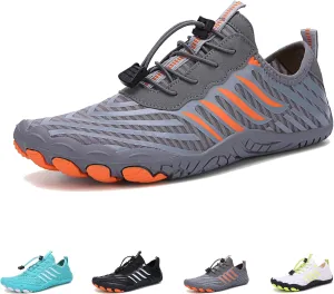Grounded Freedom Shoes, Hike Barefoot Footwear Womens Men, Wide Toe Box Quick Dry Water Shoes Beach Sneakers