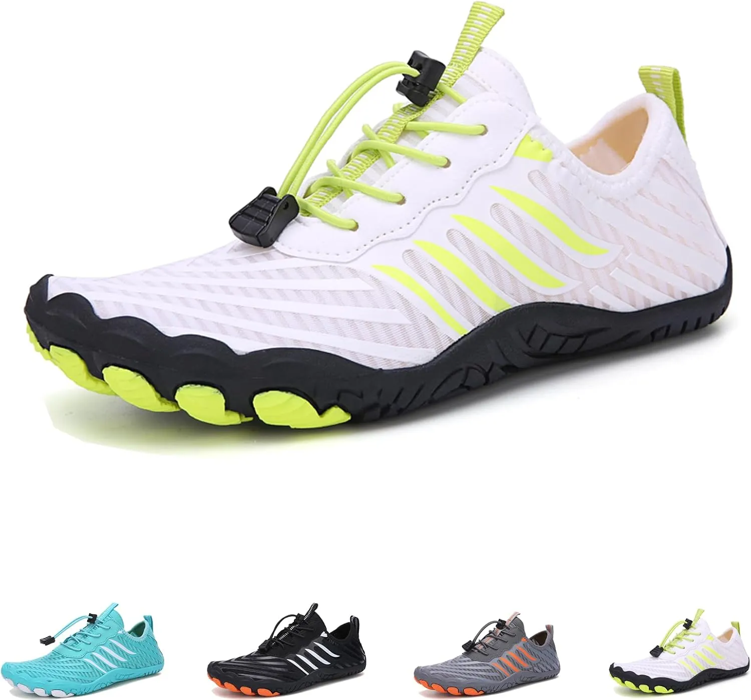 Grounded Freedom Shoes, Hike Barefoot Footwear Womens Men, Wide Toe Box Quick Dry Water Shoes Beach Sneakers