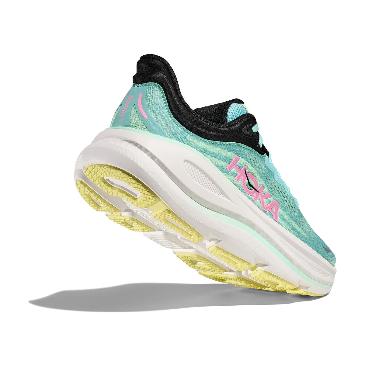 Hoka Bondi 9 Womens | Blue Spark / Mint Fluorite