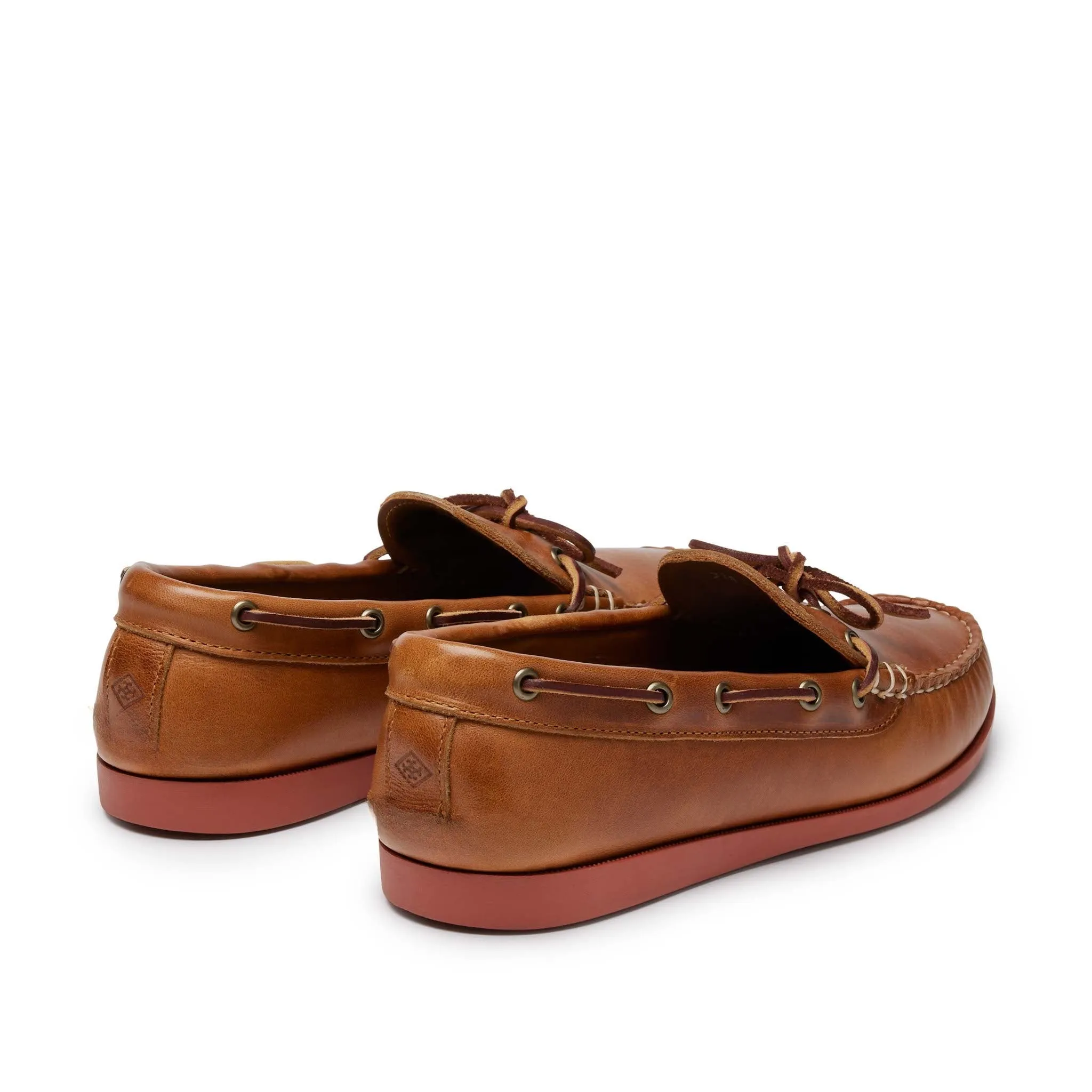 In Stock Men’s Canoe Shoe: Whiskey