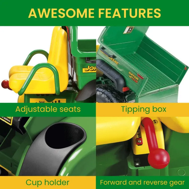 John Deere HPX 12V Kids Ride-On Gator Toy