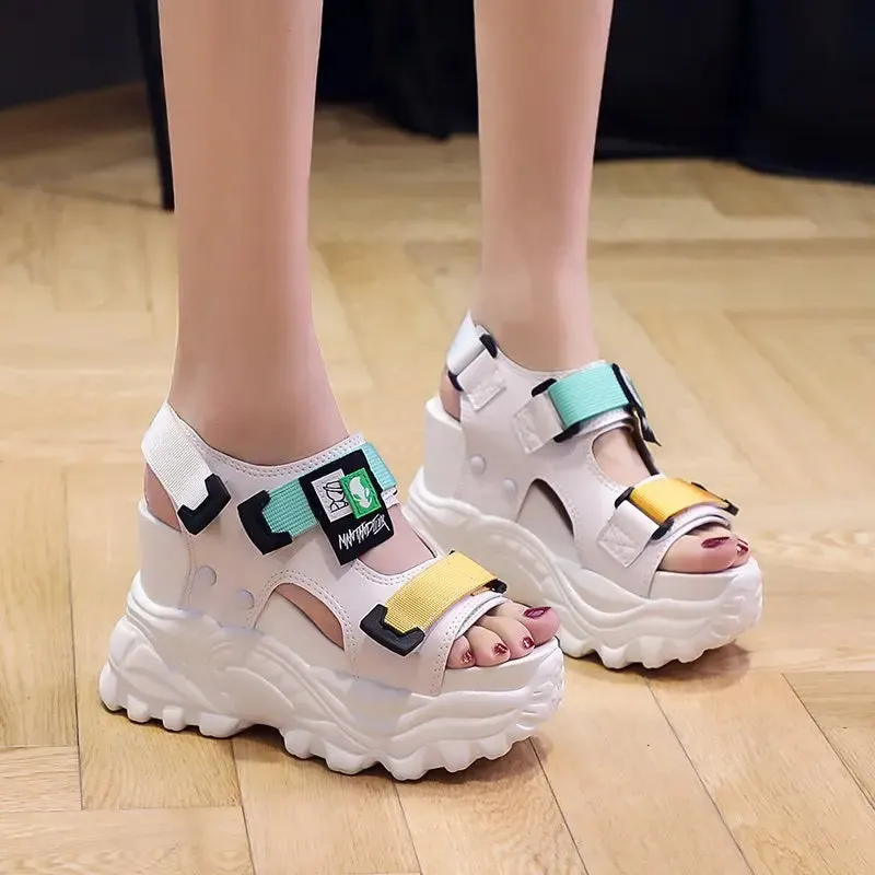 Joskaa 2024 New Platform Chunky Sandals