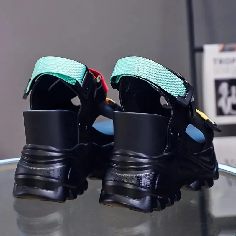 Joskaa 2024 New Platform Chunky Sandals