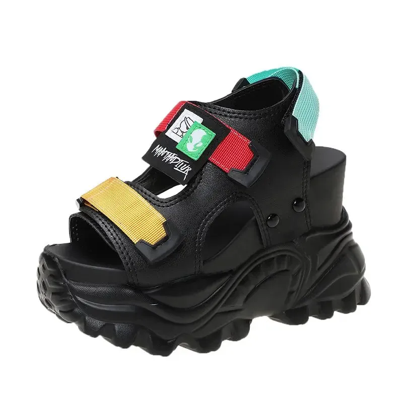 Joskaa 2024 New Platform Chunky Sandals