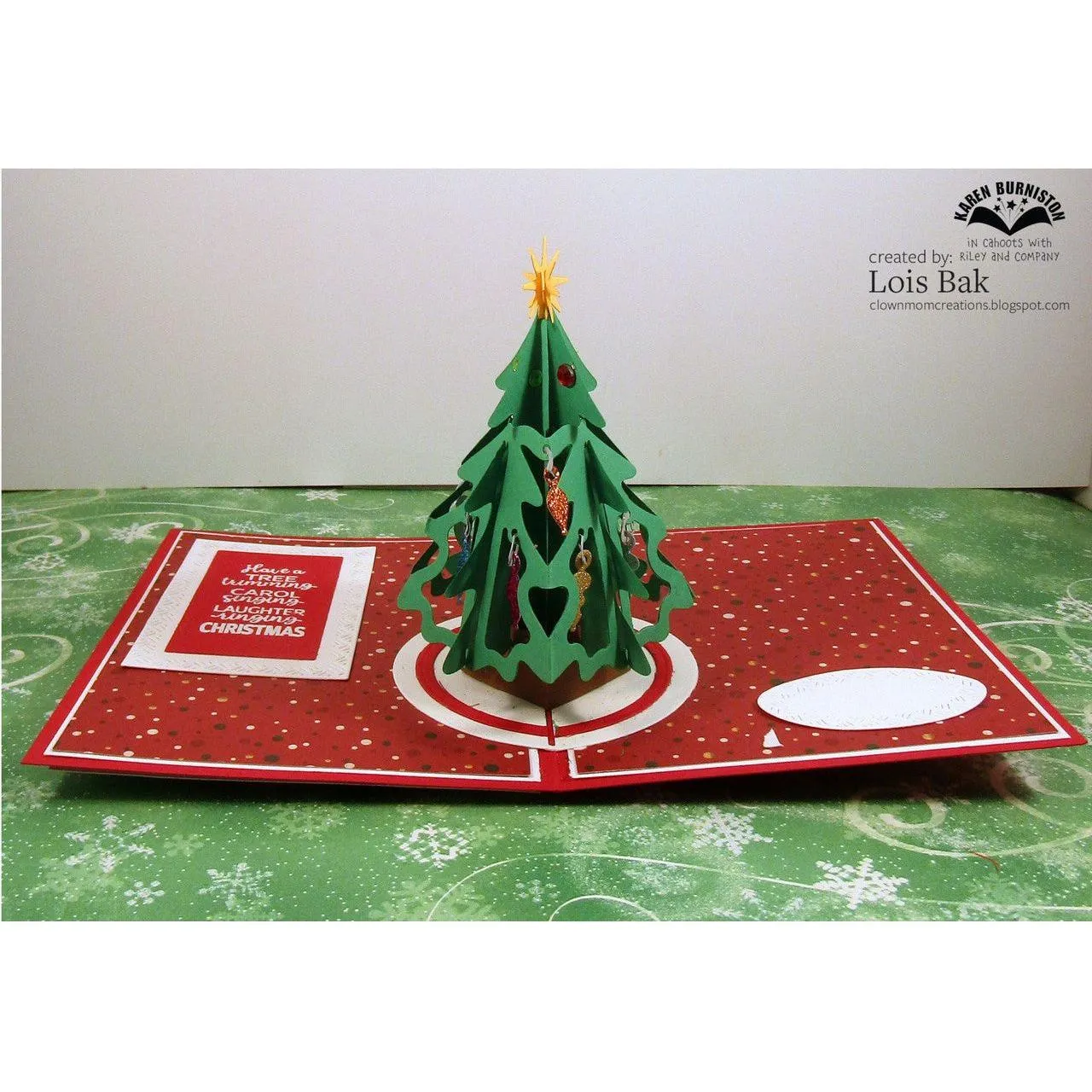 Karen Burniston Dies Christmas Tree Add-ons