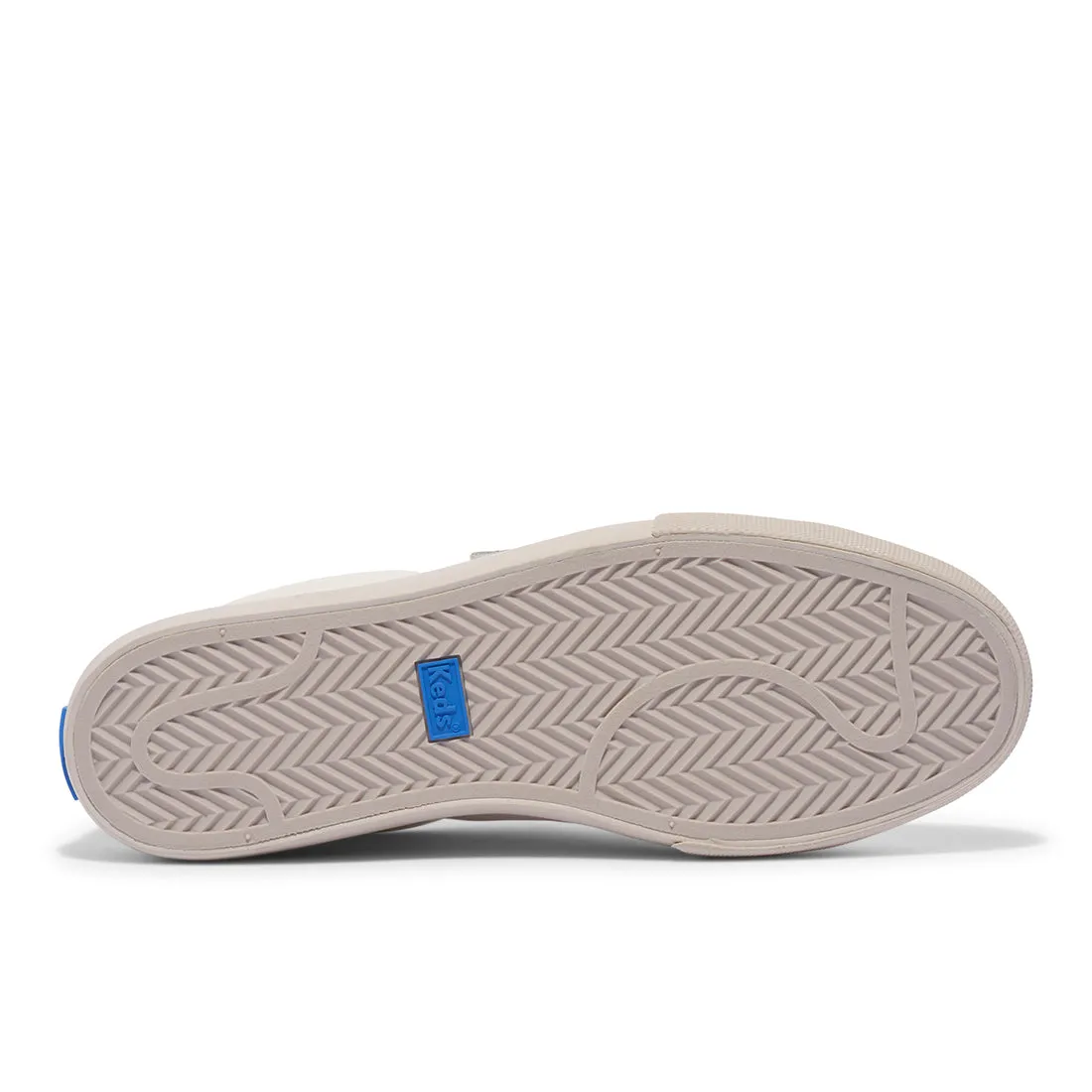 Keds Womens' Jump Kick V Leather Off White/Green (WH68004)