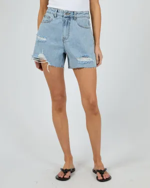 Kyia Short Destroyed Light Blue