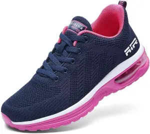 Lamincoa Womens Walking Shoes Lightweight Running Shoes Womens Tennis Shoes Non Slip Air Shoes Breathable Mesh Air Cushion Sneakers for Gym Workout Sports