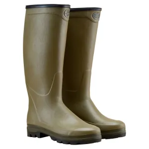 Le Chameau Country Cross Neoprene Lined Mens Boot - Iconic Green