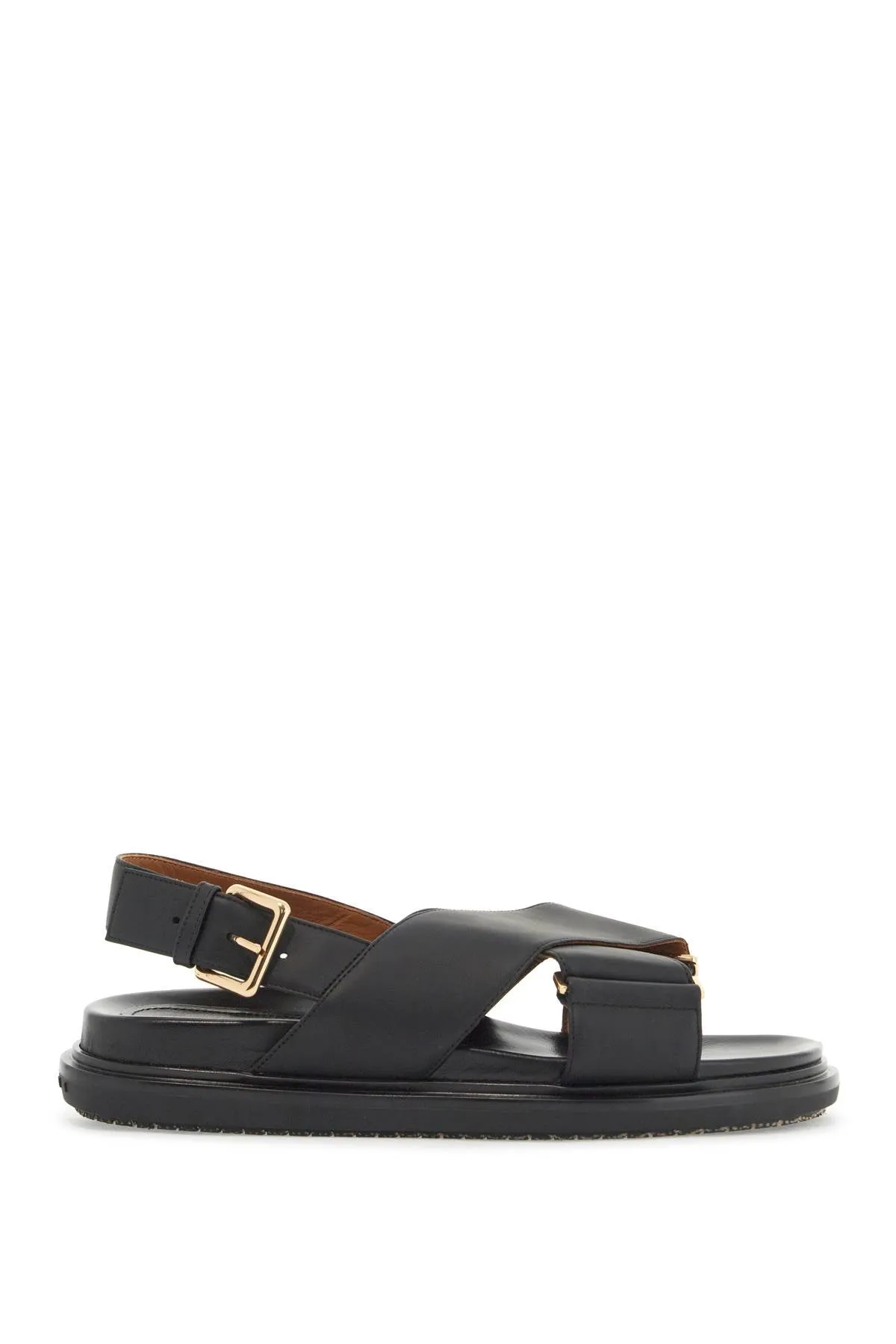 leather fussbett sand FBMS015701P3614 BLACK