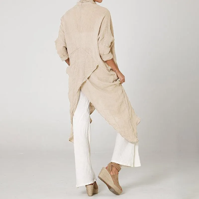Melissa - Draped Cowl-Neck Top