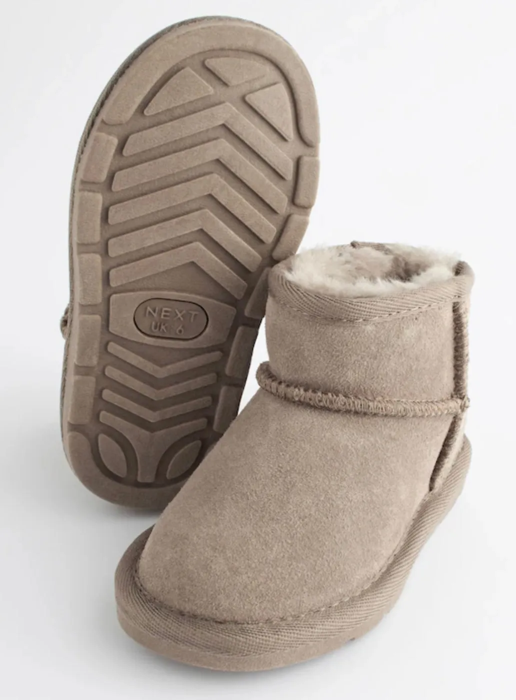 NEXT Mini Suede Pull On Boots Size 11 RRP £28